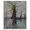 Oil on Canvas, Lighthouse near Nice, France