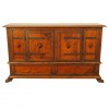 Large Carved Walnut Credenza