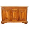 Walnut 3-Door Credenza
