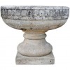 Concrete Garden Planter on Pedestal