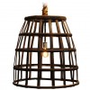 Iron Basket Form Chandelier