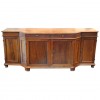 Rare Walnut 1-Drawer, 4-Door Credenza