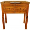 Pinewood Goldsmith`s Work Table 