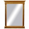 Carved Giltwood and Stenciled Tabernacle Frame or Mirror