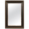 Ebonized and Carved Giltwood Mirror