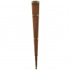 Wonderful Painted Tole and Brass Quiver