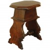 Octagonal Walnut Side Table