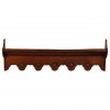 Wall Shelf and Rack in Cherrywood