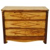 Pinewood Provincial 3-Drawer Commode, Lozenge Designs