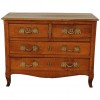 Walnut 4-Drawer Commode 