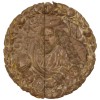 Large Polychrome and Gilt Wall Carving