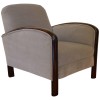 Mahogany and Upholstered Bergere