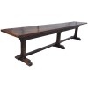 Large Walnut Refectory Table 