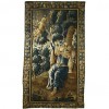 Tapestry Depicting A Seated Man on a Throne