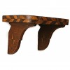 Oak and Veneered Wall Bracket