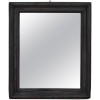 Carved and Blue Painted Wall Mirror
