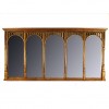 5-Panel Giltwood Mirror