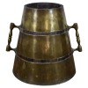 Brass-Mounted and Handled Bucket