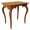 Carved Walnut Side Table