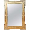 Etched and Beveled Mirror