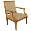 Light Walnut Fauteuil