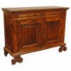 Walnut 2-Drawer, 2-Door Credenza