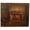 Oil Painting, Interior Scene