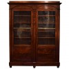 Mahogany 2-Door Cabinet with Original Glass