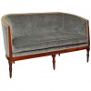 Walnut Upholstered Divano