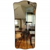 Patinated Brass Wall Mirror