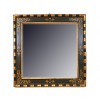 Painted and Stencil Gilt Mirror