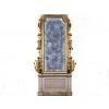 Painted and Giltwood Over-Mantle Mirror