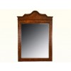 Walnut and Burl Walnut Veneer Mirror
