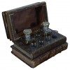 Book-Form Concealed Decanter Set