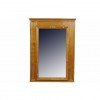 Fruitwood Brass Mounted Mirror