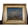 Oil on Board, Desert Caravan