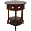 Rare Walnut and Copper Table