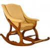 Fruitwood "Sleigh" Rocking Chair