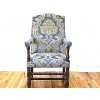 Walnut Fauteuil with Lean 