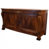 2-Drawer, 2-Door Walnut Buffet