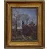 Signed Oil on Board, A Path Through a Forest