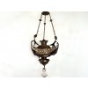 Bronze over Copper Hanging Lantern