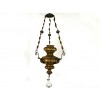 Bronze Over Copper Hanging Lantern