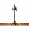 Wrought Iron "Lasso" Floor Lamp