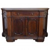 Walnut Scantonata Credenza with Paneled Doors