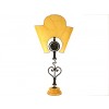 Iron Table Lamp with Custom Shade