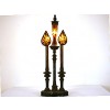 Faux Painted & Mica Table Lamp