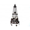 Wrought Iron 4-Light Chandelier