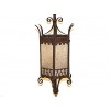 Wrought Iron and Tole Lantern