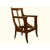 Walnut Closed Armchair Frame